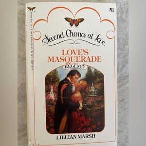 Vintage Romance Book Love’s‎ Masquerade Author Lillian Marsh
